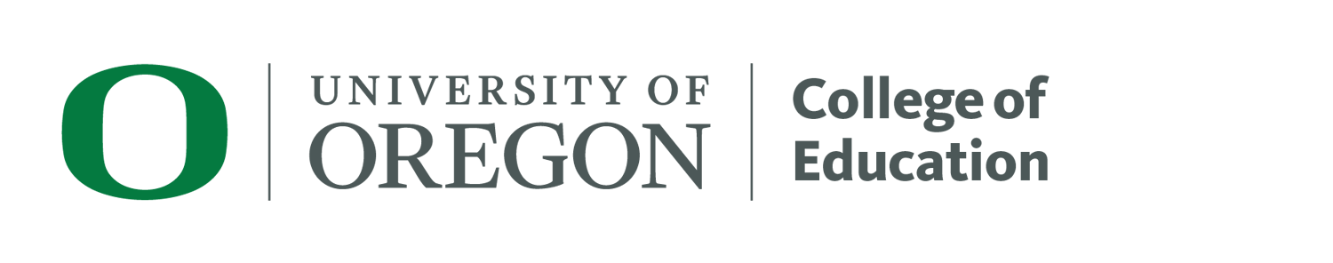 Logo: University of Oregon College of Education